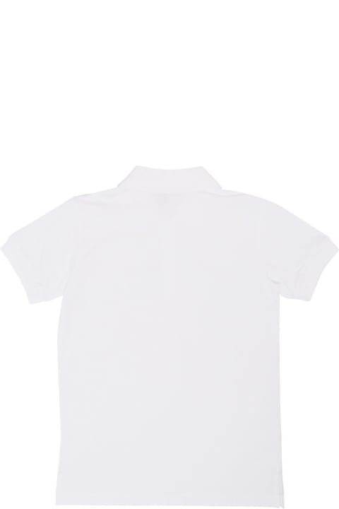 Dolce & Gabbana for Kids Dolce & Gabbana Logo-patch Short Sleeved Polo Shirt