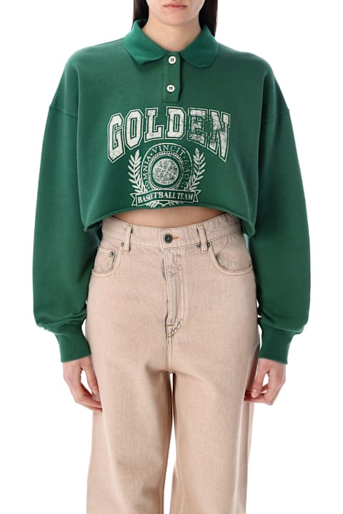 Golden Goose Fleeces & Tracksuits for Women Golden Goose Cropped Fleece Polo
