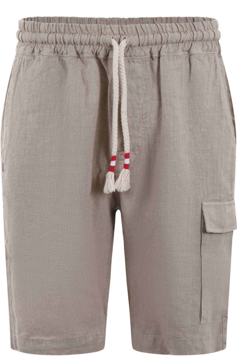 Pants for Men MC2 Saint Barth Mc2 Saint Barth Linen Shorts