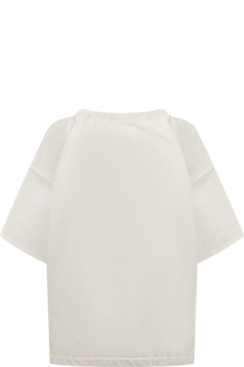 Fashion for Women Jil Sander Jil Sander+ Bow-detailed Short-sleeved Blouse