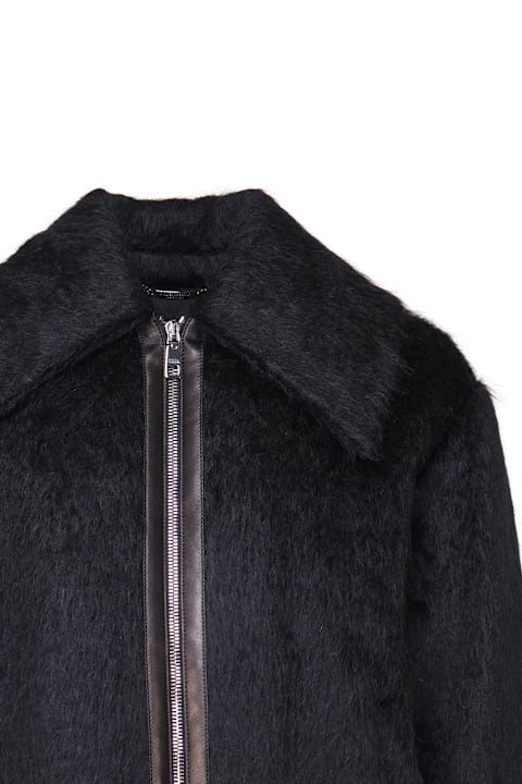 Dolce & Gabbana Clothing for Men Dolce & Gabbana Virgin Wool And Mohair Bomber Jacket