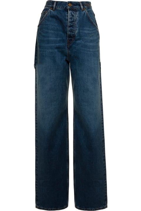 Chloé Women's Lower Impact Blue Denim Jeans