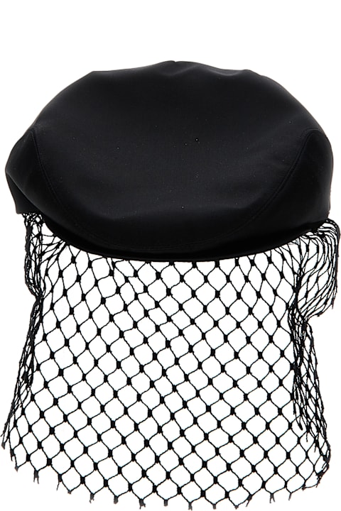 Dolce & Gabbana قبعات لـ السيدات Dolce & Gabbana Satin Veil Cap