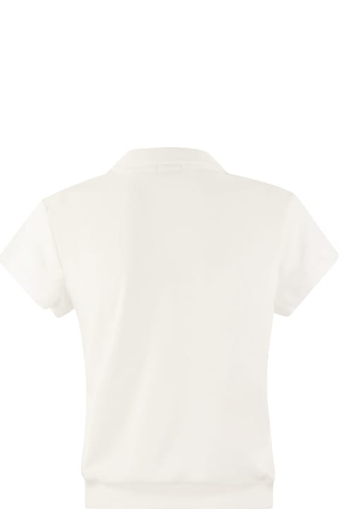 Fashion for Women Polo Ralph Lauren Tight Terry Polo Shirt