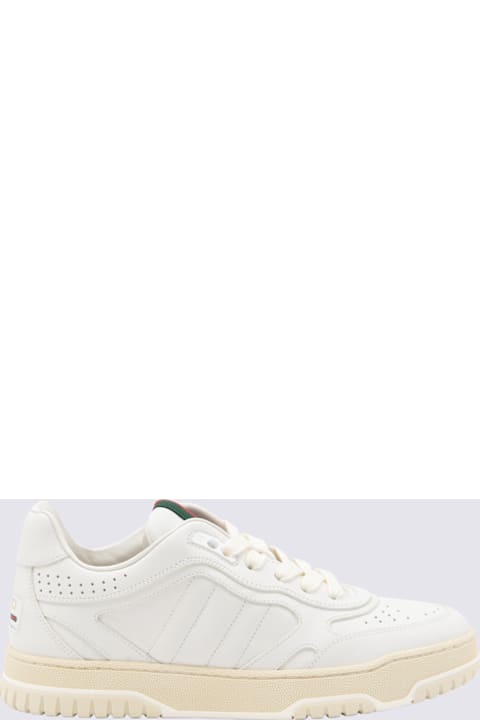 Sale for Women Gucci White Leather Reweb Sneakers