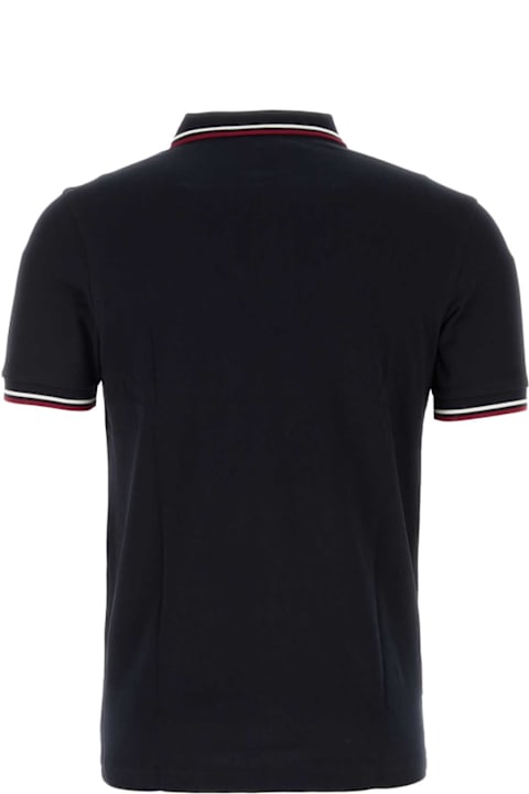 Fred Perry for Kids Fred Perry Midnight Blue Piquet Polo Shirt