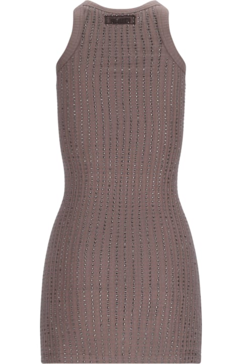 Homeware The Attico Crystal Mini Dress