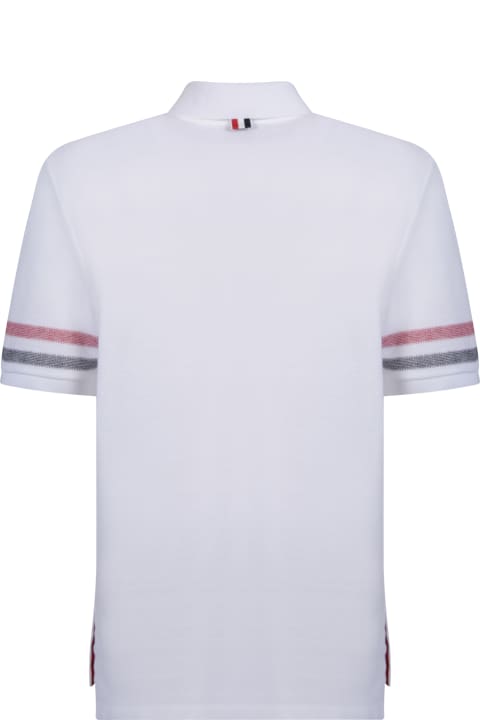 Homeware Thom Browne Short Sleeve Cotton Polo Shirt