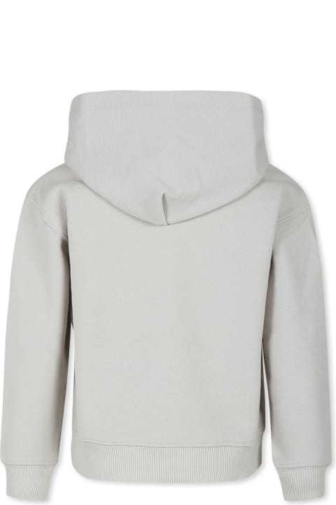 Homeware Calvin Klein Beige Sweatshirt For Boy With Monogram