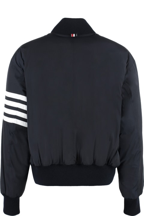 Coats & Jackets for Men Thom Browne Nylon Bomber Jacket