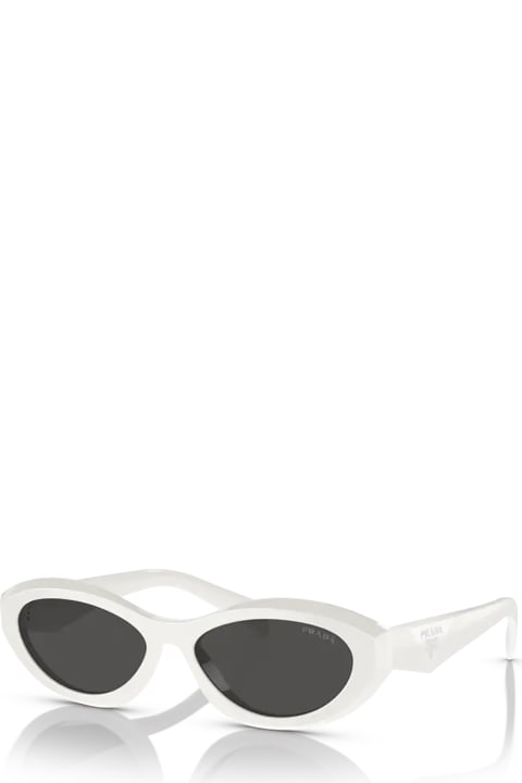 Prada Eyewear Eyewear for Women Prada Eyewear Pr 26zs Black / Talc Sunglasses