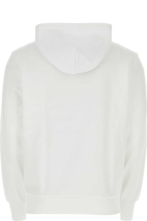 メンズ フリース＆ラウンジウェア Polo Ralph Lauren White Cotton Blend Sweatshirt