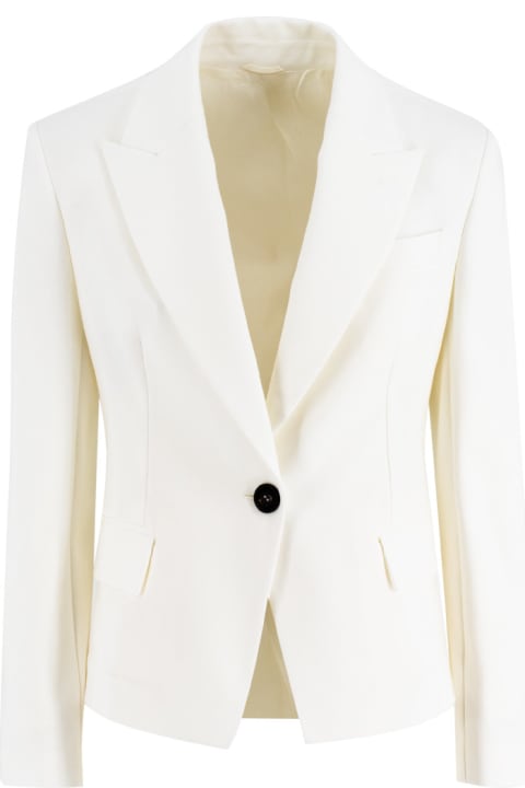 Brunello Cucinelli for Women Brunello Cucinelli Couture Cotton Interlock Jacket