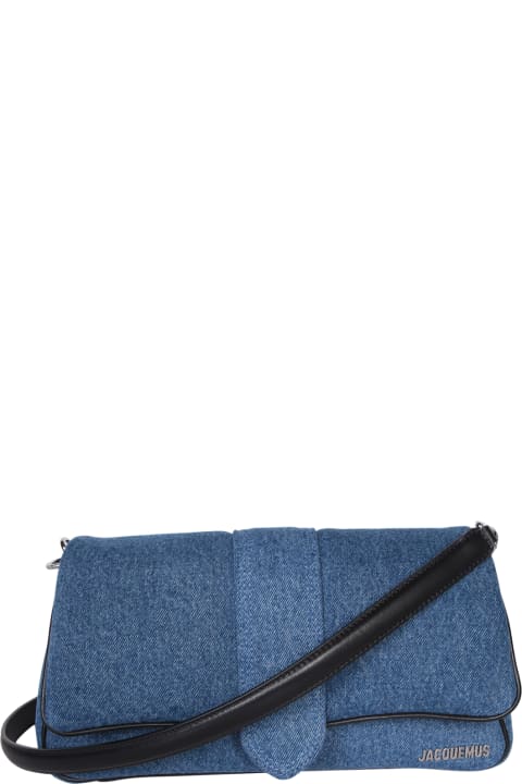 Jacquemus Shoulder Bags for Women Jacquemus Le Bambimou Denim Blue Bag