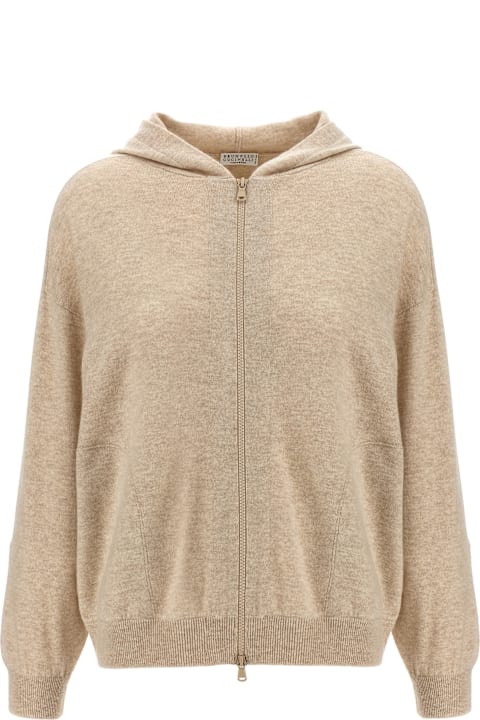 Brunello Cucinelli Fleeces & Tracksuits for Women Brunello Cucinelli Cashmere Hoodie