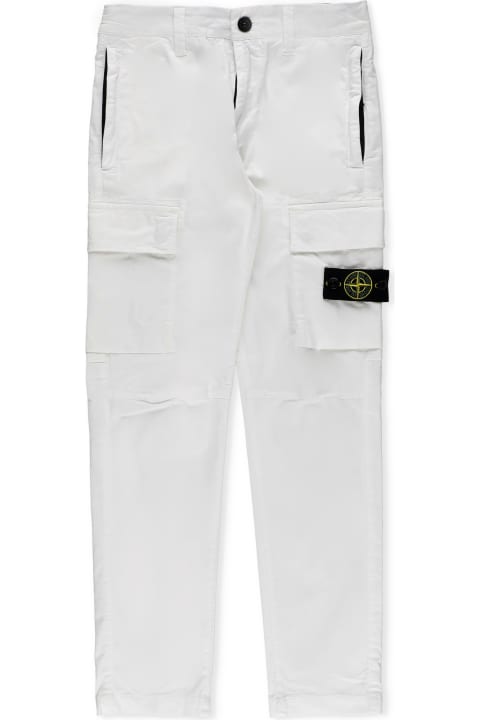 Fashion for Boys Stone Island Cotton Cargo Pants
