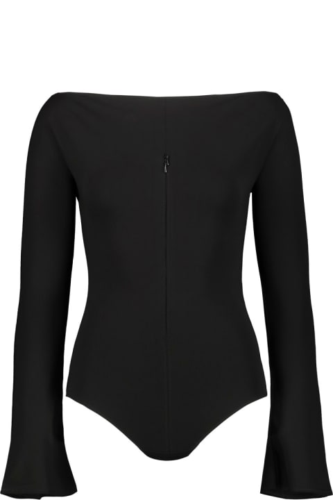 Courrèges Underwear & Nightwear for Women Courrèges Bodysuit With Frontal Zip