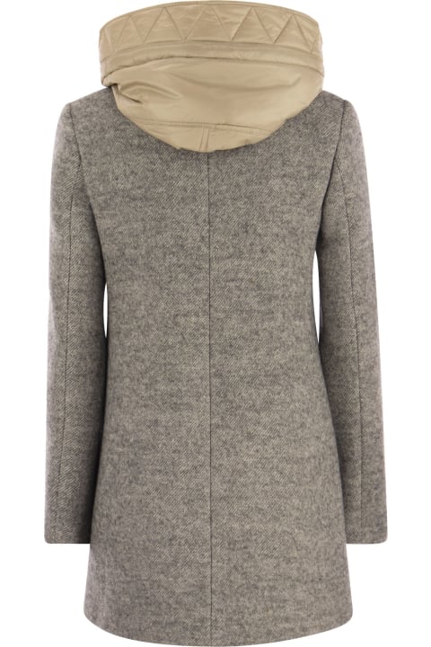 Fashion for Women Fay Toggle - Wool-blend Coat With Hood