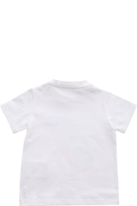 Sale for Baby Boys Moncler Logo Printed Crewneck T-shirt