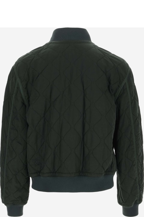 Burberry Coats & Jackets for Men Burberry Quilted Nylon Bomber Jacket