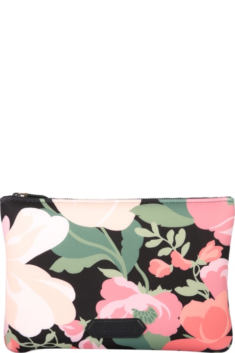 Pouch With Floral Print