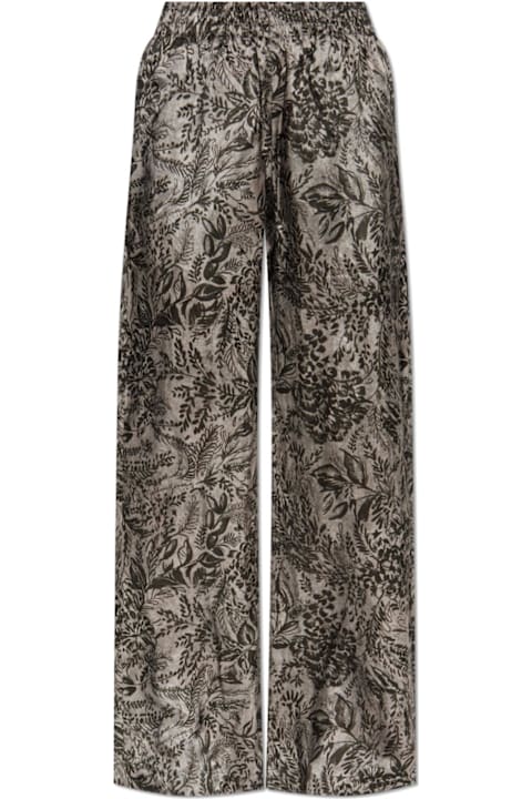 Homeware Golden Goose Golden Goose Pants With A Botanical Motif