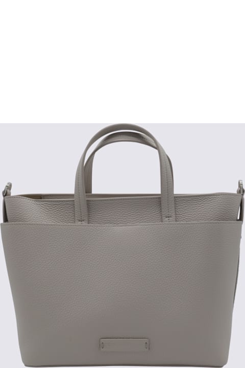 Alexander Wang Dark Grey Denim Small Punch Shopping Bag
