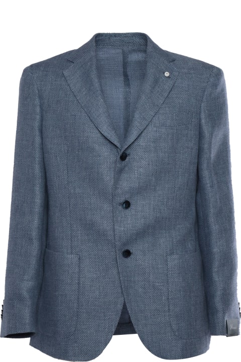 L.B.M. 1911 Coats & Jackets for Men L.B.M. 1911 Dark Grey Blazer