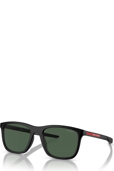 メンズ Prada Linea Rossaのアイウェア Prada Linea Rossa Ps 10ws Matte Black Sunglasses