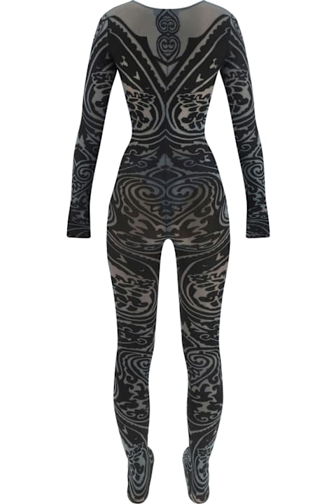 Wolford Clothing for Women Wolford Etro X Wolfordtattoo Catsuit Jumpsuit Dress