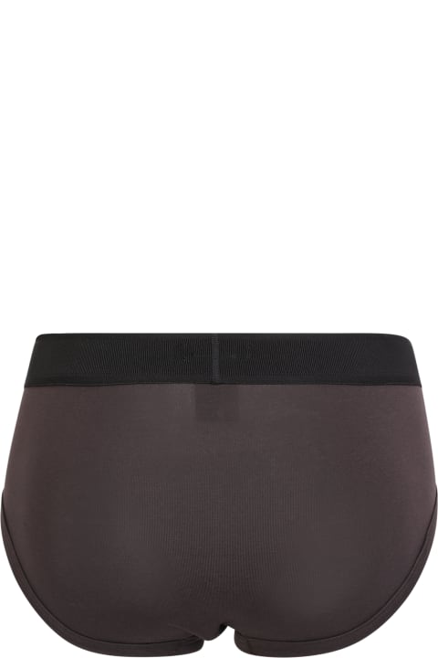 Tom Ford for Men Tom Ford Brown Cotton Briefs