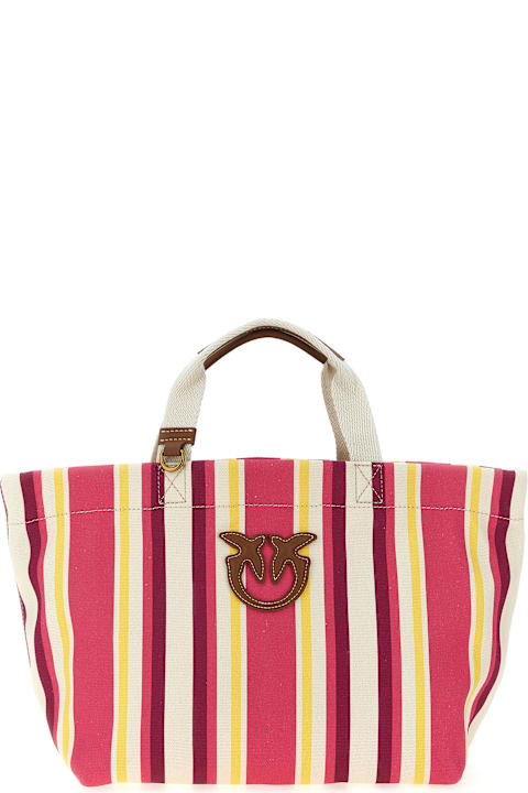 Pinko Bags for Women Pinko Shopping Medium Stripes