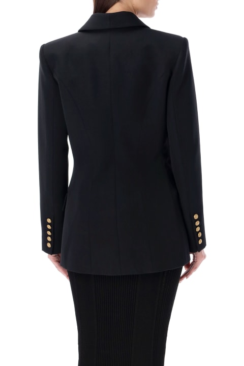 Balmain Clothing for Women Balmain Double-breasted Jacket With Shaped Cut