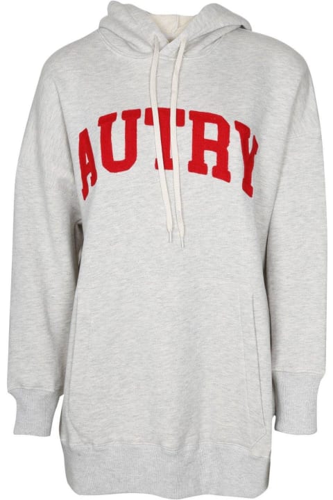 Autry for Women Autry Logo Embroidered Sweatshirt Dress