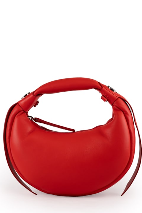 Hogan Totes for Women Hogan Bam Bam Mini Hobo Bag In Leather
