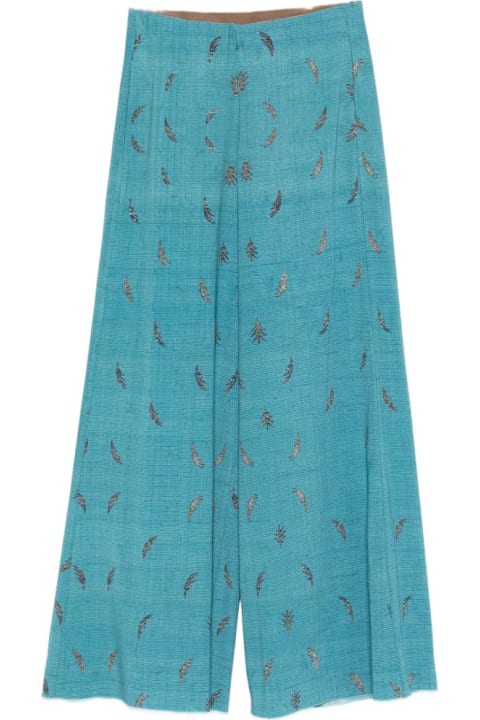 Pierre-Louis Mascia for Men Pierre-Louis Mascia Printed Silk Trousers