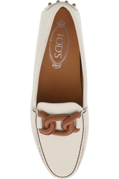 Tod's Flat Shoes for Women Tod's Drive Loafers With Caps