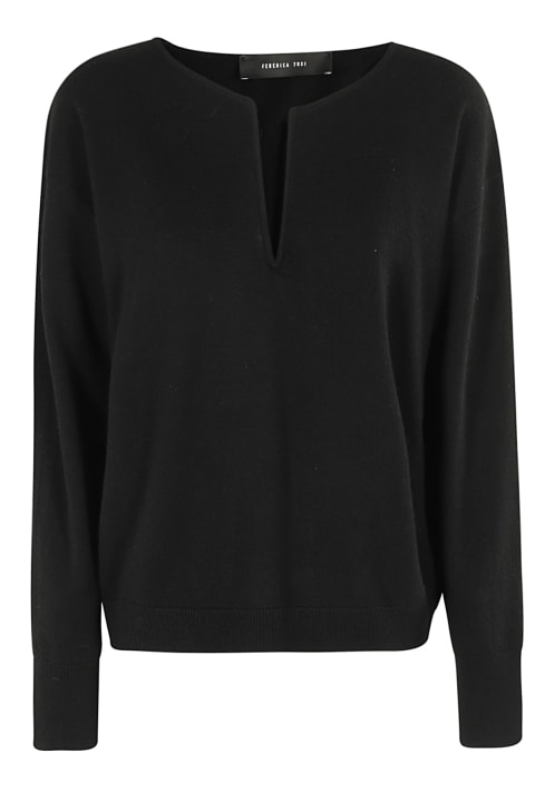 Federica Tosi Sweaters for Women Federica Tosi Maglia Scollo V