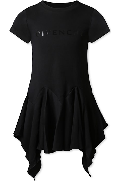 Homeware Givenchy Black Dress For Girl With Logo