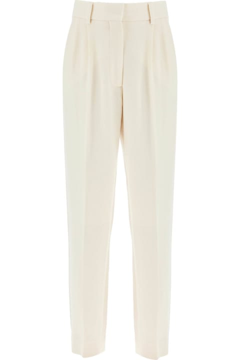 Blazé Milano Pants & Shorts for Women Blazé Milano Resolute Cream Fox Pants For