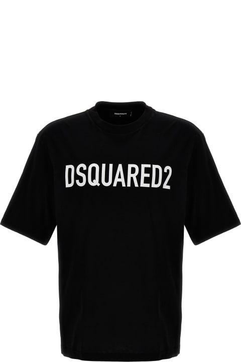 Homeware Dsquared2 Logo Print T-shirt