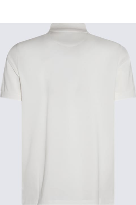 メンズ Paul Smithのトップス Paul Smith White Cotton Polo Shirt