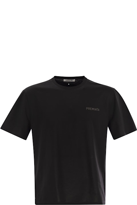 Premiata ملابس علوية لـ القسم الرجالي Premiata Cotton Jersey T-shirt
