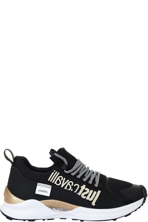 Homeware Just Cavalli Just Cavalli Black Low Top Sneakers