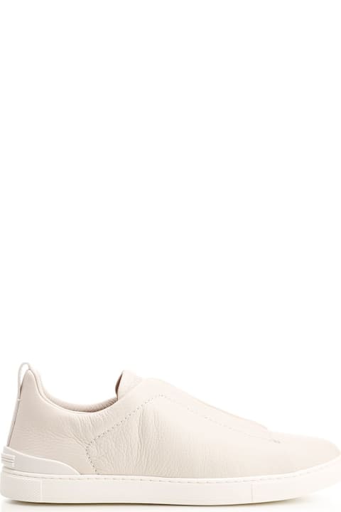 Zegna Sneakers for Men Zegna 'triple Stitch' Low Top Sneakers