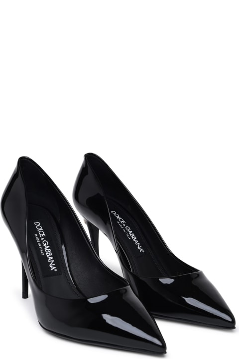 Cardinal Pumps In Black Patent Leather