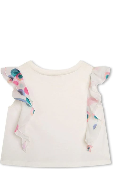 T-Shirts & Polo Shirts for Girls Chloé Chlo Ids T-shirts And Polos White