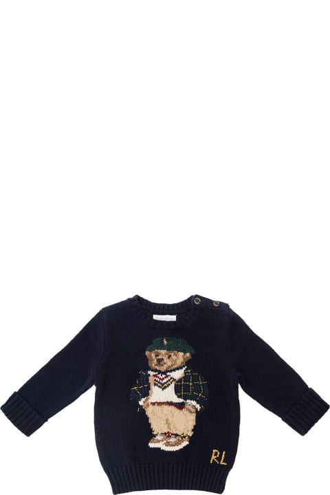 Sweaters & Sweatshirts for Baby Girls Polo Ralph Lauren Ls Bear Pullover