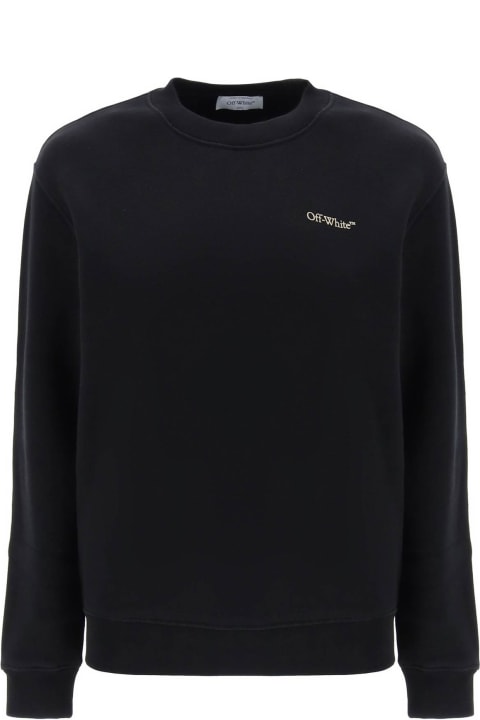 Fleeces & Tracksuits for Women Off-White Crew-neck Sweatshirt With Diag Motif