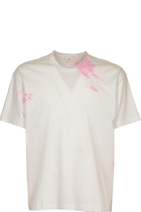Fashion for Women Comme des Garçons Paint Splash Regular T-shirt